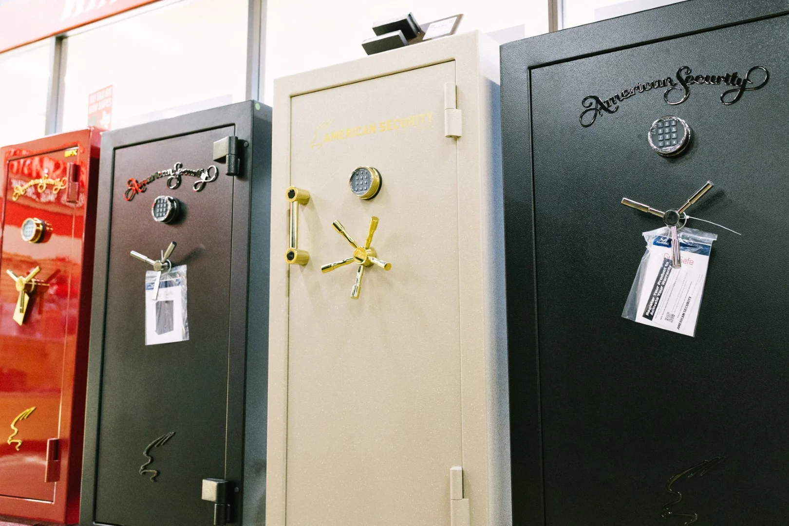 Midway American Security Safe Lineup Wide Angle (Large)